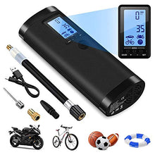 Carica l'immagine nel visualizzatore di Gallery, VEEAPE Compressore d'aria portatile con batteria ricaricabile 2000 mAh, mini...