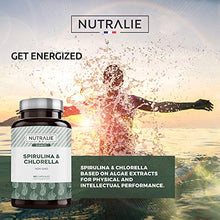 Carica l&#39;immagine nel visualizzatore di Gallery, Spirulina &amp; Clorella 1800mg | Detox, Energia, Forza &amp; Effetto Sazietà |...