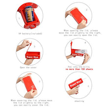 Carica l&#39;immagine nel visualizzatore di Gallery, ValueTalks Pistola spara Soldi Money Gun Giocattolo rosso - Ilgrandebazar