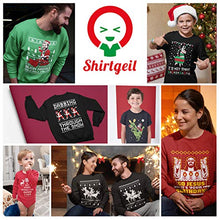 Carica l'immagine nel visualizzatore di Gallery, Maglia Maniche Lunghe Uomo Motivo Natalizio Go Jesus It's Your Birthday Natale Large Rosso