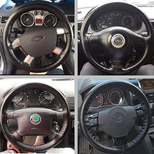 Carica l&#39;immagine nel visualizzatore di Gallery, Coprivolante, OSAN Coprivolante in Genuina Pelle Volante Coperrtura Con...