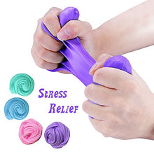Carica l&#39;immagine nel visualizzatore di Gallery, TIME4DEALS Fluffy Slime Grande Kit Slum Jumbo Floam 4-Pack per - Ilgrandebazar
