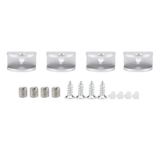 Carica l&#39;immagine nel visualizzatore di Gallery, Garosa 4Pcs Morsetti di Vetro Space Glass Shelf Bracket S-5mm-8mm