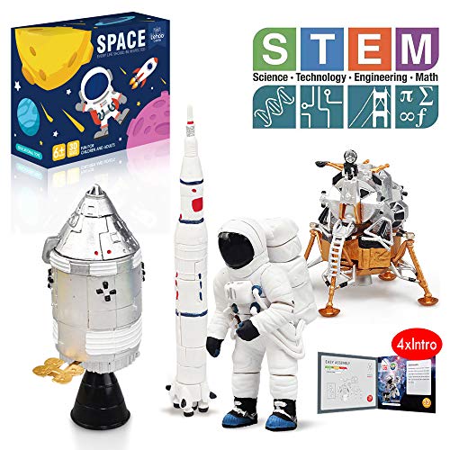 Lehoo Castle Costruzioni per Bambini 5-8 Anni, STEM Space Shuttle spazio - Ilgrandebazar