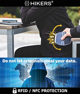 Custodie Blocco RFID - ANTI FRODE - La Protezione di Carte di Credito/Debito e di Identità per Portafogli - Isolamento Chip Contactless RFID e Radio NFC (Protectores Tarjeta 3)