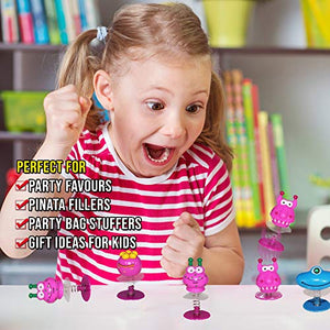 THE TWIDDLERS Monster Jump ups - Piccoli Molla Mostri Giocattolo -... - Ilgrandebazar