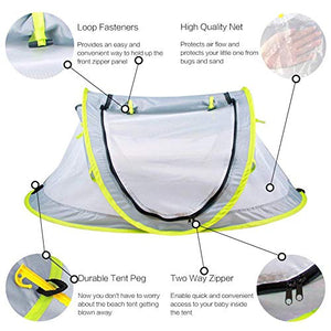 StillCool Lettino da Viaggio per Neonati portatile Tenda sole pop up...