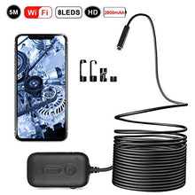 Carica l'immagine nel visualizzatore di Gallery, Zacro - Endoscopio WiFi HD, Distanza focale con 8 Livelli di luminosità...