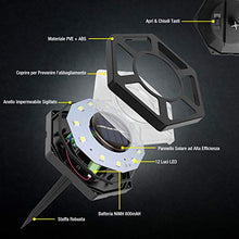 Carica l&#39;immagine nel visualizzatore di Gallery, Fenvella Luci Giardino 12 LEDs, Solari per IP67 4 Pezzi