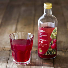 Carica l&#39;immagine nel visualizzatore di Gallery, Succo di Frutta Biologico Mirtillo Rosso Americano, 500 ml, Prodotto al...