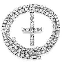 Carica l&#39;immagine nel visualizzatore di Gallery, Milacolato Iced out Pendente a Catena per Uomo Placcato in Platino 18K... - Ilgrandebazar