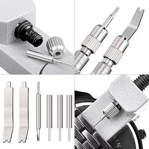 Kit di Riparazione Orologi, Infreecs Orologiaio Attrezzi Professionale,... - Ilgrandebazar