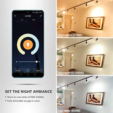 Carica l&#39;immagine nel visualizzatore di Gallery, LE Lampadina LED GU10 Intelligente WiFi, 4.5W Equivalente a Gu10 2 Pezzi - Ilgrandebazar