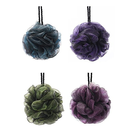 KFZR 3 Pack grande esfoliante doccia corpo spugna soffice per uomini B - Ilgrandebazar