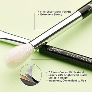 Jessup 15Pz Pennelli per trucco professionale Set pennelli Strumenti...