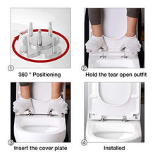 Carica l&#39;immagine nel visualizzatore di Gallery, HOMELODY Coperchio Sedile WC Copriwater Universale ,Tavoletta WC... - Ilgrandebazar