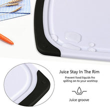 Carica l&#39;immagine nel visualizzatore di Gallery, Vicloon Tagliere Rettangolare, Plastica con Bianco E Nero
