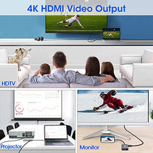 Carica l'immagine nel visualizzatore di Gallery, ABASK Hub USB C Adattatore 8 in 1 Tipo C con HDMI 4K, Porta Ethernet RJ45, 3...