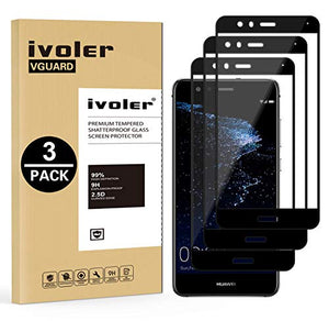 ivoler [3 Pack] Pellicola Vetro Temperato per Huawei P10 Lite, [Copertura... - Ilgrandebazar