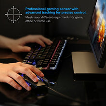 Carica l&#39;immagine nel visualizzatore di Gallery, TECKNET Mouse Gaming, Raptor da Gioco USB Ottico, 3200 DPI con 1, Nero