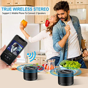 DuoTen Cassa Bluetooth, Altoparlante Bluetooth Portatile 6W, Bassi Profondi,...
