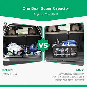 Oasser Organizer Bagagliaio Auto Organizzatore Baule SUV Camino Pieghevole...