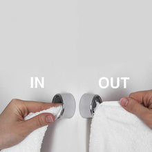 Carica l&#39;immagine nel visualizzatore di Gallery, LHKJ 3 pezzi Adesivo Ganci Portasciugamani,Gancio adesivo per asciugamani in... - Ilgrandebazar