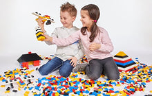 Carica l&#39;immagine nel visualizzatore di Gallery, Simba- Barattolo 40 Pezzi Blox Monocolore, Colore Bianco, 104118890 Bianco