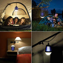 Carica l&#39;immagine nel visualizzatore di Gallery, yipin Lampada Antizanzara Elettrica per Esterno&amp;Interno,2-in-1 Lampada...