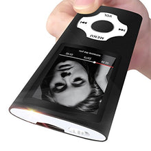 Carica l&#39;immagine nel visualizzatore di Gallery, Mymahdi lettore portatile MP3 / MP4, nero con schermo da 1,8 pollici LCD e...