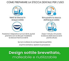 Carica l&#39;immagine nel visualizzatore di Gallery, 2x OzDenta Bite Dentale Notturno Automodellante. Apparecchio anti Bruxismo - anti Digrignamento dei denti e disturbi dell&#39; ATM