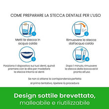 Carica l&#39;immagine nel visualizzatore di Gallery, 2x OzDenta Bite Dentale Notturno Automodellante. Apparecchio anti Bruxismo -...