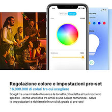 Carica l&#39;immagine nel visualizzatore di Gallery, TP-Link Tapo L530E Lampadina WiFi Intelligente LED Smart Multicolore, E27, Compatibile con Alexa e Google Home, 806 lumen, 9W(Equivalente 60 W), Senza hub richiesto, Controllo Remoto tramite APP Tapo
