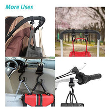 Carica l&#39;immagine nel visualizzatore di Gallery, Ganci Passeggino Porta Borse Universale Gancio per Plástico 4pcs