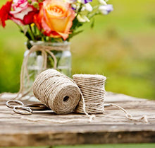 Carica l&#39;immagine nel visualizzatore di Gallery, Windhager Cordoncino Iuta, Filo di Legatura, Naturale, 4 mm x 50 4 x 50 m