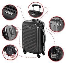 Carica l'immagine nel visualizzatore di Gallery, CABIN GO MAX 5575 Valigia Trolley rigido in ABS grande MX5575, Champagne
