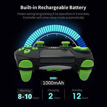 Carica l&#39;immagine nel visualizzatore di Gallery, Controller PS4 wireless di alta qualità con DoubleShock 4 e batteria Nero