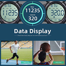 Carica l'immagine nel visualizzatore di Gallery, Beeasy Orologio Uomo Digitale Fitness 50M Impermeabili Nero - Ilgrandebazar