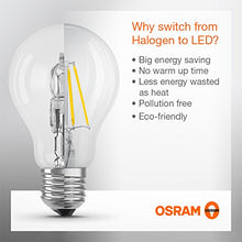 Carica l'immagine nel visualizzatore di Gallery, Osram Base CLAS A Lampada LED E27, 6.5W = 60 Watt , Bianco (Cool White)