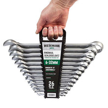 Carica l&#39;immagine nel visualizzatore di Gallery, Set chiavi con forchetta e anello da 26 pezzi 6-32 26 (6-32 mm) - Ilgrandebazar