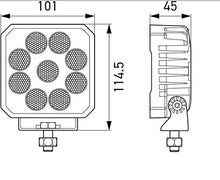 Carica l'immagine nel visualizzatore di Gallery, HELLA 1GA 357 112-012 Faro da lavoro - Valuefit TS3000 3.000 Lumen, spigoloso