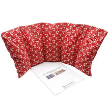Carica l&#39;immagine nel visualizzatore di Gallery, Cuscino termico &quot;CIMETTE - ROSSO&quot; - 50 x 20 cm (XL) - pieno di noccioli di... - Ilgrandebazar