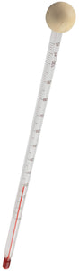 Lantelme 7879 - Termometro analogico per biberon, in vetro, 24 cm Trasparente - Ilgrandebazar