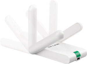 TP-Link TL-WN822N Alto Guadagno Adattatore USB Scheda di High Gain, Bianco - Ilgrandebazar