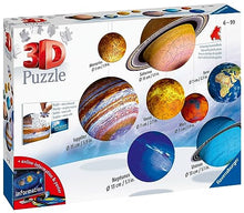 Carica l'immagine nel visualizzatore di Gallery, Ravensburger - Puzzle 3D, Sistema Planetario, Età Consigliata 6+, 540 Pezzi
