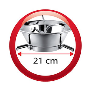 Moulinex A40106, Petit Ménager, Schiaccia Verdure N° 1 in Acciaio Inox - Ilgrandebazar