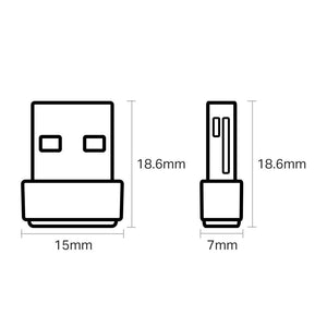 TP-Link Archer T2U Nano Adattatore USB Scheda di Rete, Wireless Normale, Nero - Ilgrandebazar