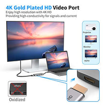 Carica l'immagine nel visualizzatore di Gallery, Hub USB C, dodocool Adattatore 7-in-1 USB-c con HDMI 4K, Lettore di...