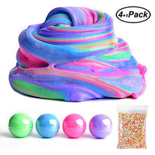 Carica l&#39;immagine nel visualizzatore di Gallery, SWZY Fluffy Slime Supplies, Floam with Colorful Foam Fruit - Ilgrandebazar
