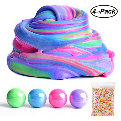 SWZY Fluffy Slime Supplies, Floam with Colorful Foam Fruit - Ilgrandebazar